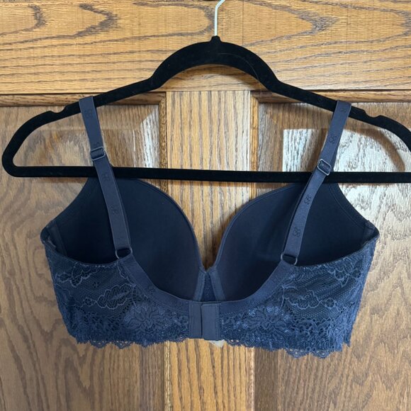 Leilieve by Manicardi Navy Padded Underwire Bra - Sz 36E - Picture 2 of 5